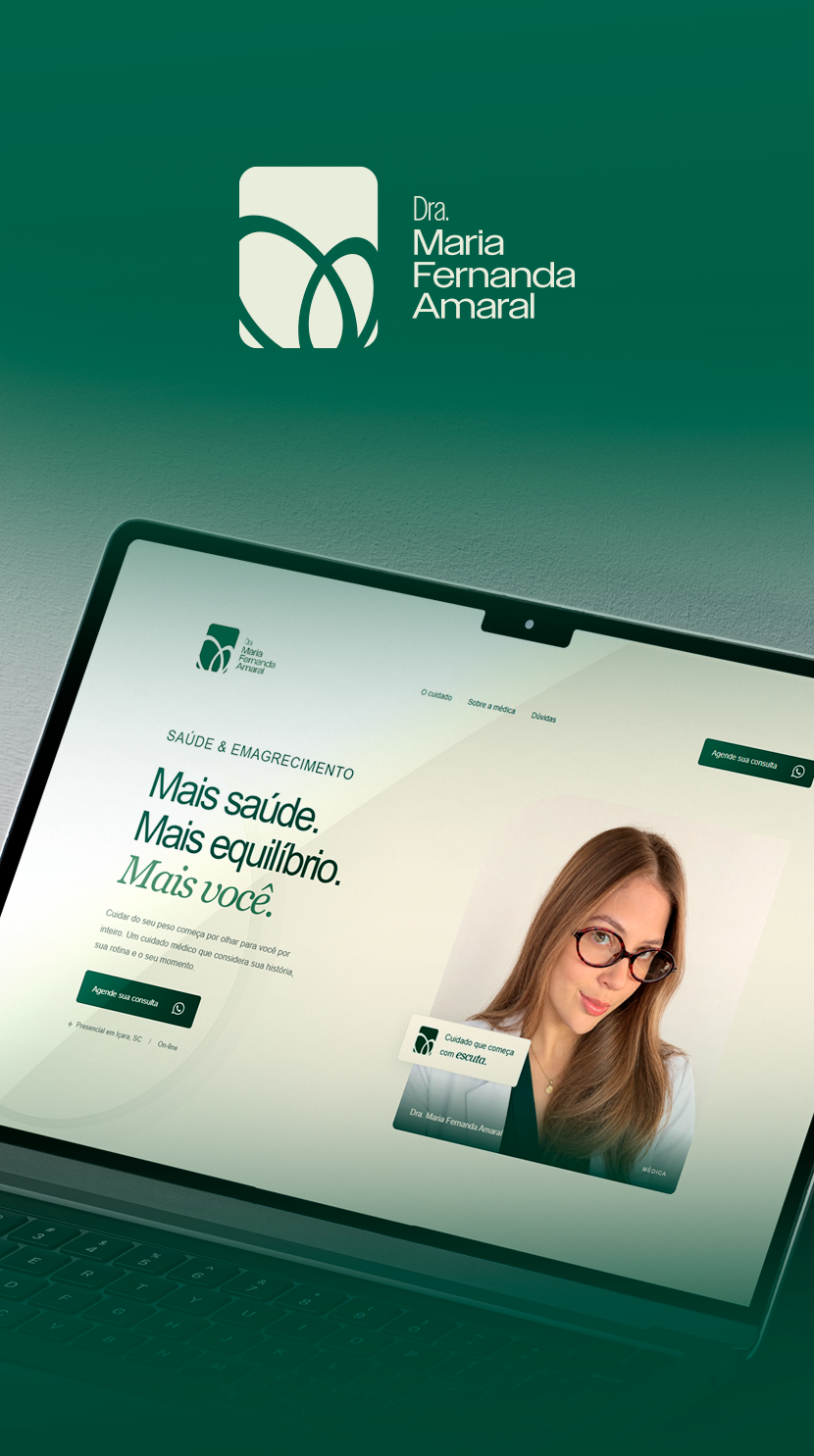 Dra. Maria Fernanda — projeto de landing page